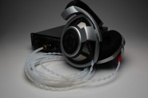 Ultimate pure Silver Sennheiser HD800 HD800s HD820 upgrade cable by Lavricables