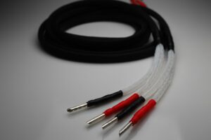 Grand 28 core pure Silver speaker cables by Lavricables