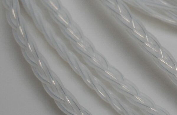 5 Core braided Silver Litz cable