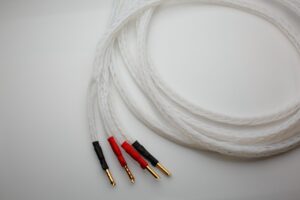 Ultimate pure Silver speaker cables by Lavricables