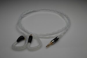 Reference pure Silver Sony XBA-H2, XBA-H3, XBA-Z5, XBA-A3, XBA-A2, XBA-A1 iem upgrade cable by Lavricables