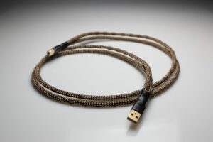 Ultimate pure Silver Dual USB A-B interconnect cable by Lavricables