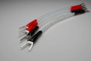 Ultimare pure Silver biwiring jumpers cables set by Lavricables