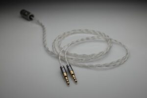 Master pure Silver Focal Elear Stellia Clear Elegia Elex Celestee Radiance multistrand litz awg22 headphone upgrade cable by Lavricables