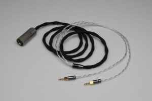 Master pure Silver Sennheiser HD700 multistrand litz awg22 upgrade cable by Lavricables
