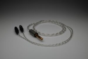 Ultimate pure Silver Sennheiser HD700 multistrand litz awg24 upgrade cable by Lavricables