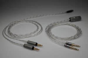 Ultimate pure Silver Focal Elear Clear Elegia Elex Radiance multistrand litz awg25 headphone upgrade cable by Lavricables