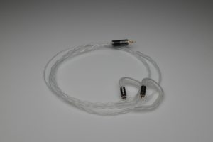 Reference pure solid silver awg28 Ultimate Ears UE5 UE6 UE7 UERR UE11 UE18 UE Live iem 2 pin upgrade cable by Lavricables