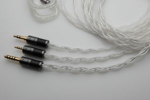 Reference pure silver solid core awg28 Shure SE215 SE425 SE535 SE846 iem mmcx upgrade cable by Lavricables