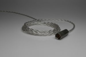 Ultimate pure Silver Shure SRH1540 SRH1840 multistrand litz awg24 headphone upgrade cable by Lavricables
