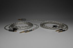 Ultimate pure Silver Final Sonorous X VIII D8000 Pandora Hope multistrand litz awg24 headphone upgrade cable by Lavricables