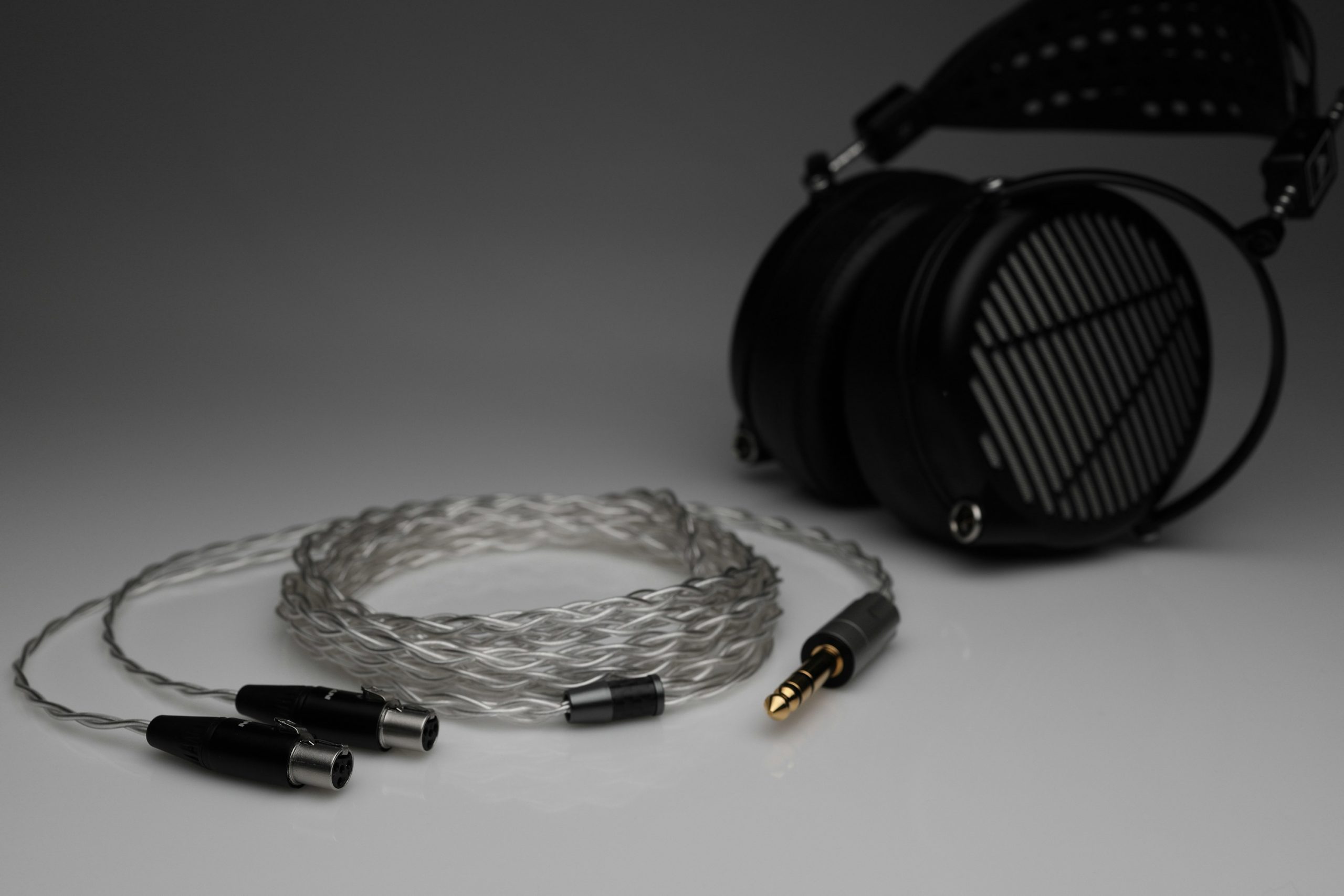 Ultimate Silver Audeze LCD2 LCD3 LCD4 LCD X CX MX4 MM-500 upgrade cable