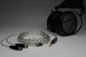 Master pure Silver Audeze awg22 multistrand litz LCD-2 LCD-3 LCD-X LCD-XC LCD-4 LCD-MX4 LCD-4z LCD-24 LCD-5 headphone upgrade cable by Lavricables
