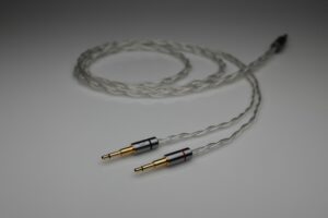 Master pure solid Silver awg22 multistrand litz Audioquest Nighthawk headphone upgrade cable by Lavricables