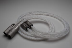 Grand 20 core pure Silver XLR balanced interconnects with AECO pure copper plugs by Lavricables