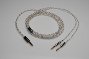 Master pure Silver Beyerdynamics T1 T5 AK T5p 3rd gen v3 multistrand litz awg22 headphone upgrade cable by Lavricables