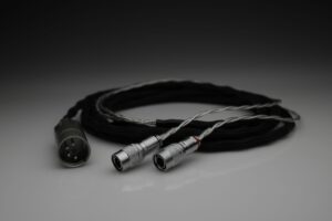 Master pure Silver awg22 multistrand litz MrSpeakers DCA Dan Clark Audio Stealth Ether Flow C Aeon Alpha Dog Alpha Prime headphone upgrade cable by Lavricables