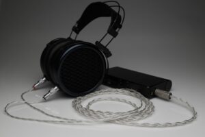 Master pure Silver awg22 multistrand litz MrSpeakers DCA E3 Dan Clark Audio Stealth Expanse Ether Flow C Aeon Alpha Dog Alpha Prime headphone upgrade cable by Lavricables