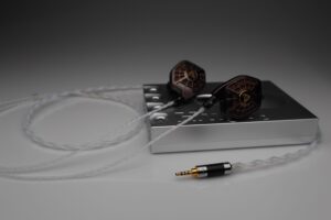 Reference pure Silver Audeze LCD-i3 LCD-i4 iSine 10 20 LCDi3 LCDi4 iem upgrade cable by Lavricables