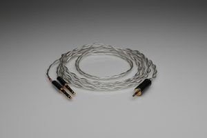Master pure Silver awg22 multistrand litz Final Sonorous X VIII D8000 Pandora Hope headphone upgrade cable by Lavricables