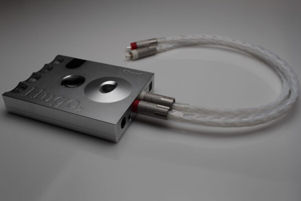 Grand 20 core full pure Silver RCA Interconnects by Lavricables with AECO pure silver plugs
