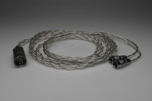 Grand pure Silver awg20 multistrand litz MrSpeakers DCA Dan Clark Audio Stealth Ether Flow C Aeon Alpha Dog Alpha Prime headphone upgrade cable by Lavricables