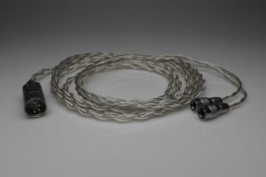 Grand pure Silver awg20 multistrand litz MrSpeakers DCA Dan Clark Audio Stealth Expanse Ether Flow C Aeon Alpha Dog Alpha Prime headphone upgrade cable by Lavricables