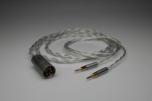 Grand 20 core pure Silver awg20 multistrand litz HiFiMan Susvara HE1000 Edition X headphone upgrade cable by Lavricables