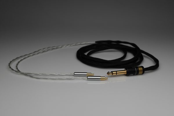 Master pure Silver awg22 multistrand litz Audio Technica ATH-ESW750 ESW950 ESW990 ADX5000 WP900 AP2000 Ti ATH-AWKT AWKT ATH-AWAS AWAS headphone upgrade cable by Lavricables
