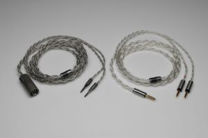 Grand pure Silver awg20 multistrand litz HiFiMan Susvara Arya HE1000se HE6se headphone upgrade cable by Lavricables