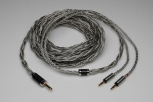 Grand pure Silver awg20 multistrand litz HiFiMan Susvara Arya HE1000se HE6se headphone upgrade cable by Lavricables