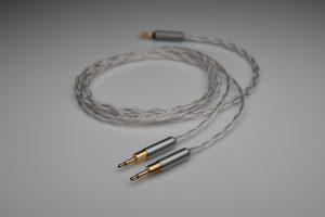 Master pure Silver awg22 multistrand litz Abyss Diana headphone upgrade cable by Lavricables