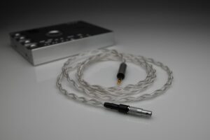 Ultimate pure Silver AKG 812 AKG 872 multistrand litz awg24 headphone upgrade cable by Lavricables