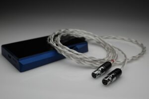 Grand pure Silver awg20 multistrand litz Meze Empyrean Elite headphone upgrade cable by Lavricables