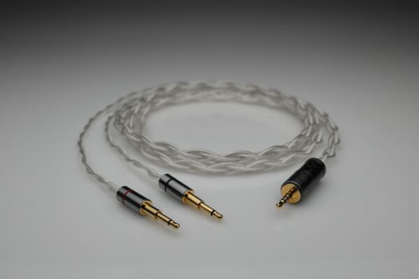 Ultimate pure Silver Acoustic Research AR-H1 multistrand litz awg25 headphone upgrade cable by Lavricables