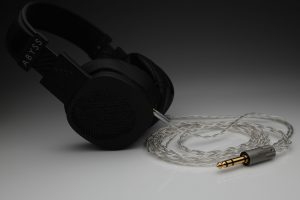 Ultimate pure Silver awg24 multistrand litz Abyss Diana headphone upgrade cable by Lavricables