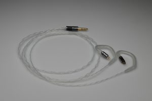 Reference pure solid silver awg28 Hifiman RE2000 iem 2 pin upgrade cable by Lavricables