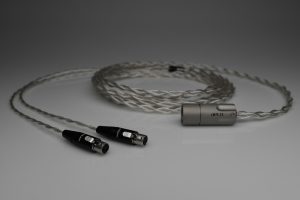 Grand pure Silver awg20 multistrand litz ZMF Caldera Atrium Aeolus Eikon Atticus Verite Auteur headphone upgrade cable by Lavricables