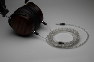 Master pure Silver awg22 multistrand litz ZMF Aeolus Eikon Atticus Verite Auteur headphone upgrade cable by Lavricables