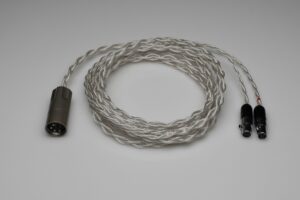 Grand pure Silver awg20 multistrand litz Kennerton Thror Odin Thridi Vali Rognir headphone upgrade cable by Lavricables