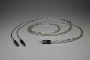 Grand pure Silver Sennheiser HD800 HD800s HD820 multistrand litz awg20 headphone upgrade cable by Lavricables
