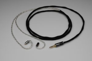 Ultimate pure silver awg24 multistrand litz Sony IER Z1R IER-M9 IER-M7 iem mmcx upgrade cable by Lavricables