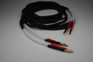 Master 20 core pure solid Silver speaker cables by Lavricables