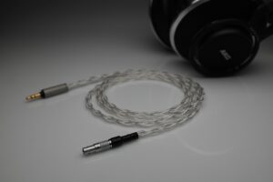 Master pure Silver AKG 812 AKG 872 multistrand litz awg22 headphone upgrade cable by Lavricables
