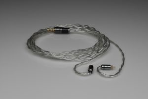 Master pure silver awg22 multistrand litz 64 Audio InEar StageDiver Noble Audio EarSonics Vision Ears Unique Melody iem 2 pin upgrade cable by Lavricables