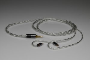 Master pure silver awg22 multistrand litz 64 Audio InEar StageDiver Noble Audio EarSonics Vision Ears Unique Melody iem 2 pin upgrade cable by Lavricables