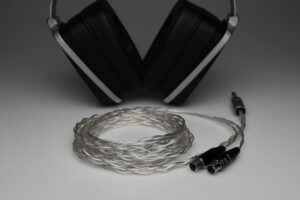 Master pure Silver awg22 multistrand litz HEDD Audio HEDDphone headphones upgrade cable by Lavricables