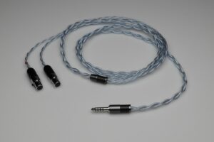 Master pure Silver awg22 multistrand litz HEDD Audio HEDDphone headphones upgrade cable by Lavricables