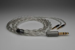 Grand pure Silver awg20 multistrand litz Beyerdynamics T1 T5 AK T5p Amiron 2nd gen v2 headphone upgrade cable by Lavricables
