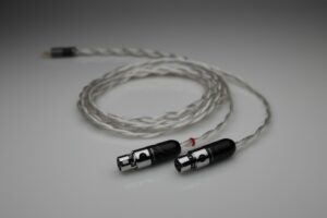 Grand pure Silver awg20 multistrand litzHEDD Audio HEDDphone headphone upgrade cable by Lavricables
